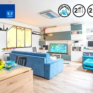 Parismyhome - Air Cond, 2 Showers, 2 Wc , Parigi Francia